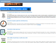 Tablet Screenshot of consultorcontable.com